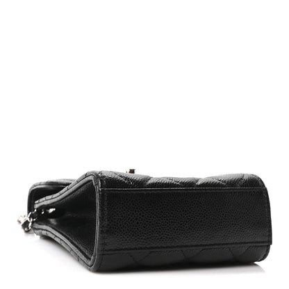 Chanel Caviar Quilted Classic Phone Holder Black 4 of 11
