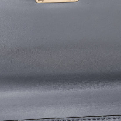 Valentino Garavani Vitello Medium Glam Lock Rockstud Flap Grey 17 of 19