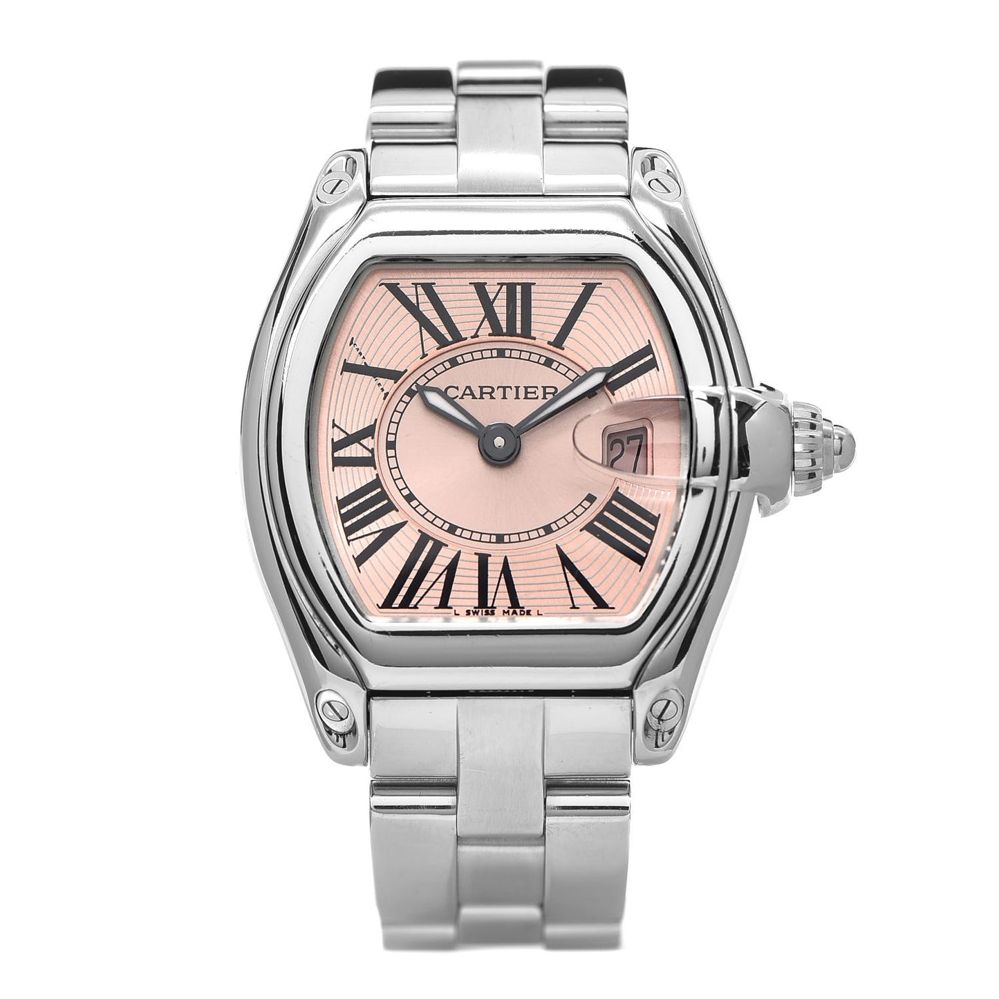 Stainless Steel 31mm Roadster Quartz Watch Pink