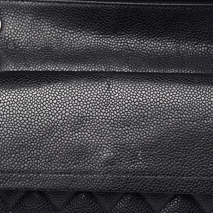 Chanel Caviar Quilted Medium Double Flap Black 11 of 14