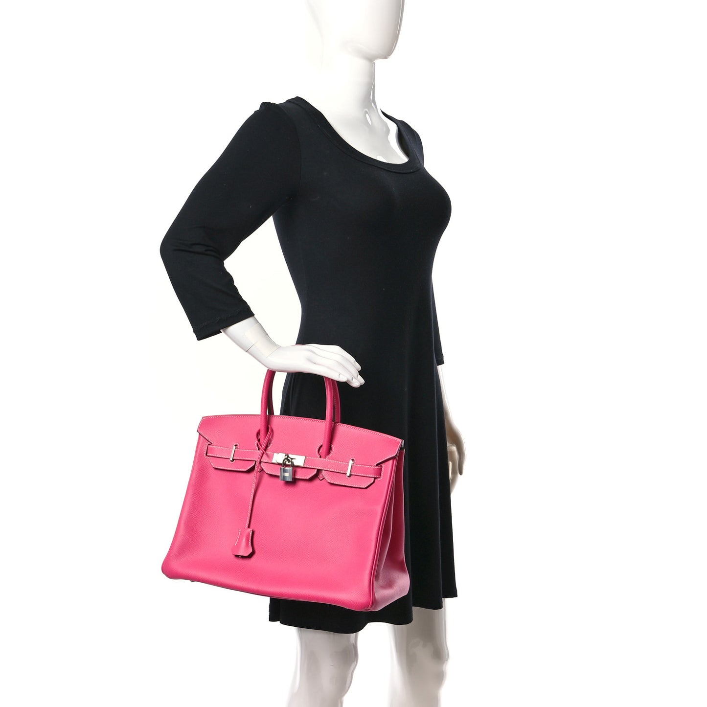 Epsom Candy Birkin 35 Rose Tyrien Rubis