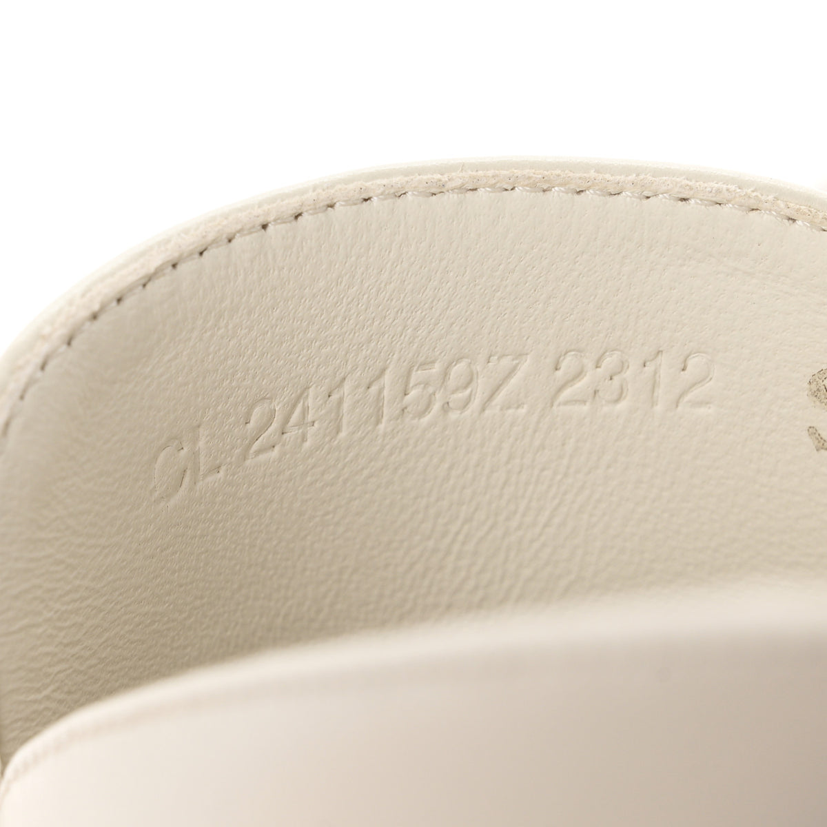 Calfskin Iota Mules 39 White