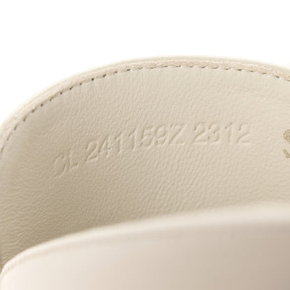 Hermes Calfskin Iota Mules 39 White 9 of 11