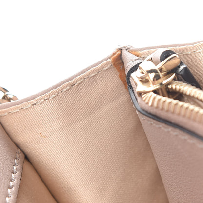 Valentino Garavani Vitello Rockstud Wallet on Chain Poudre 9 of 9