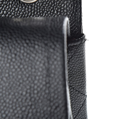 Chanel Caviar Quilted Jumbo Double Flap Black 11 of 20