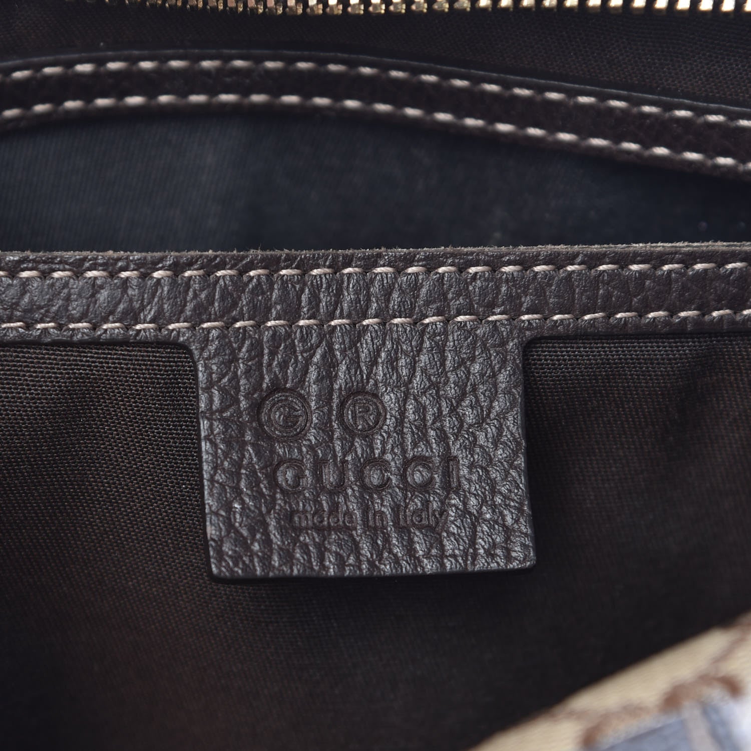 Gucci Crystal Monogram Medium Joy Boston Dark Brown 6 of 9