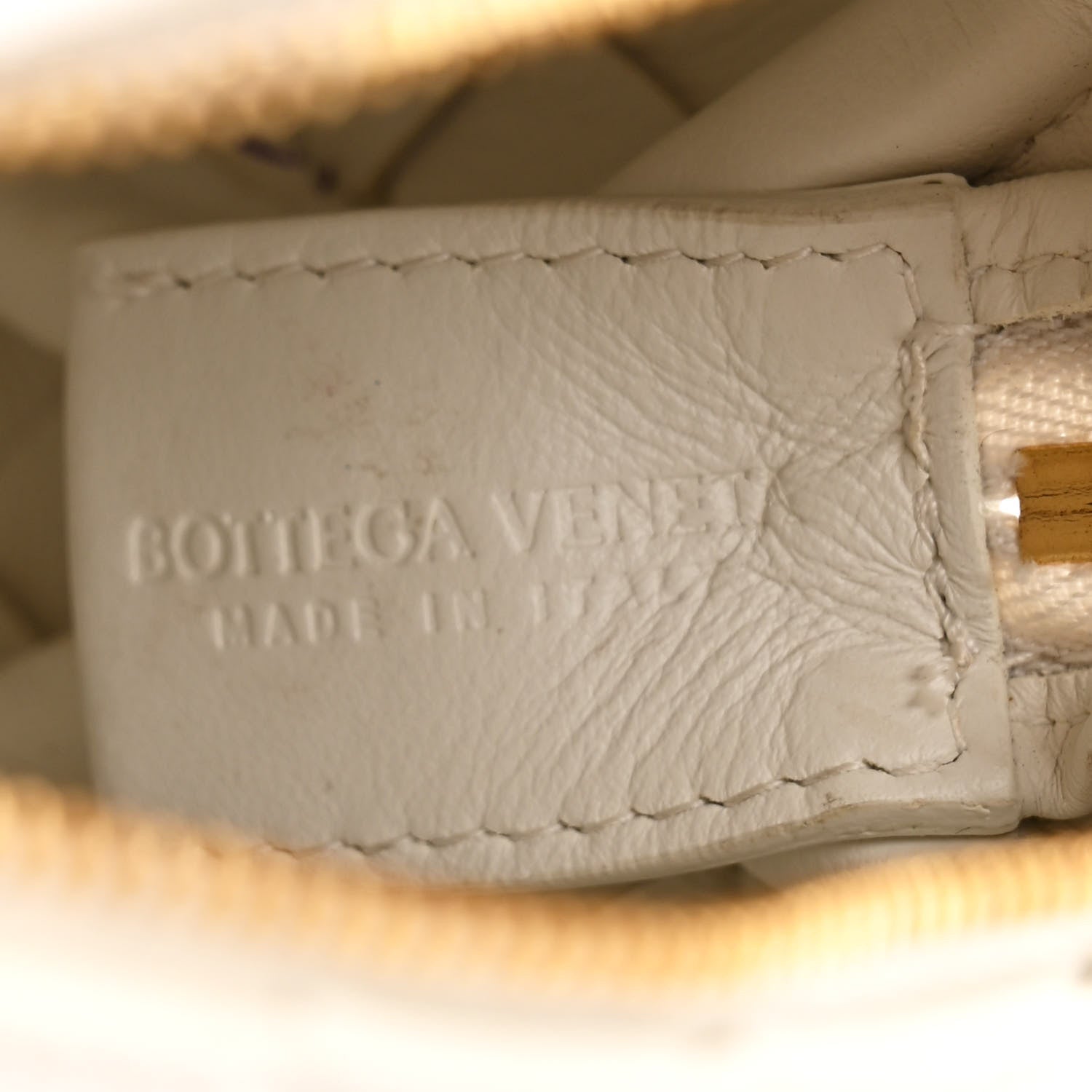 Bottega Veneta Nappa Intrecciato Candy Loop Camera Bag White 6 of 10