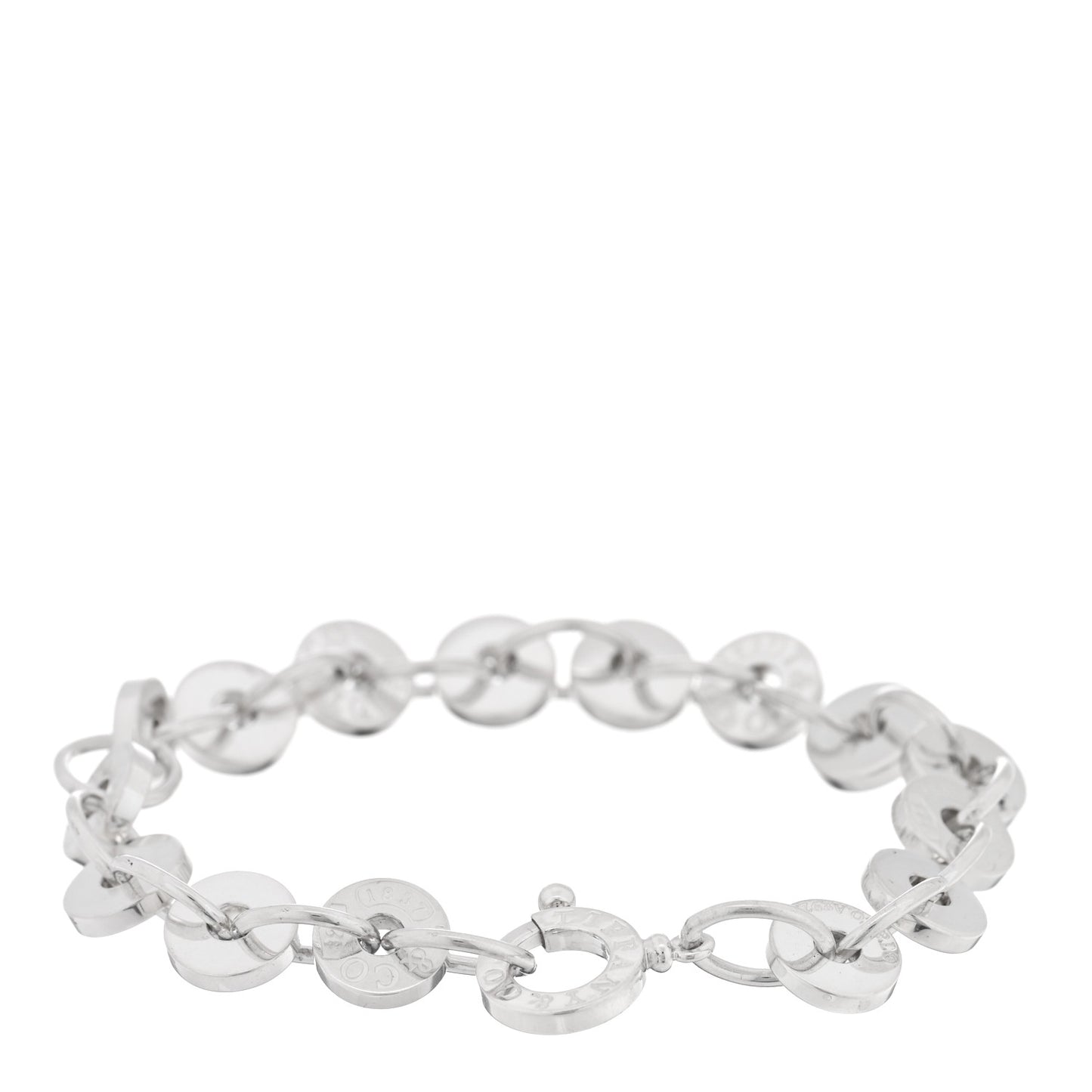 Sterling Silver 1837 Circle Bracelet