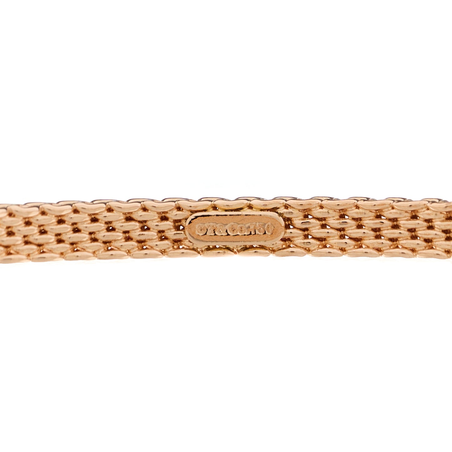 18K Rose Gold Narrow Somerset Bangle Bracelet