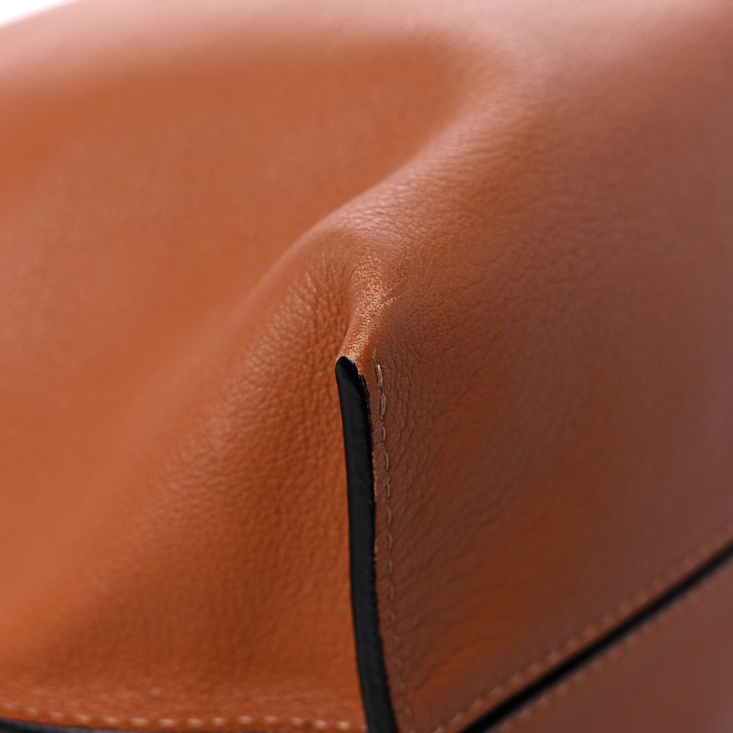 Nappa Medium Flamenco Knot Bag Tan
