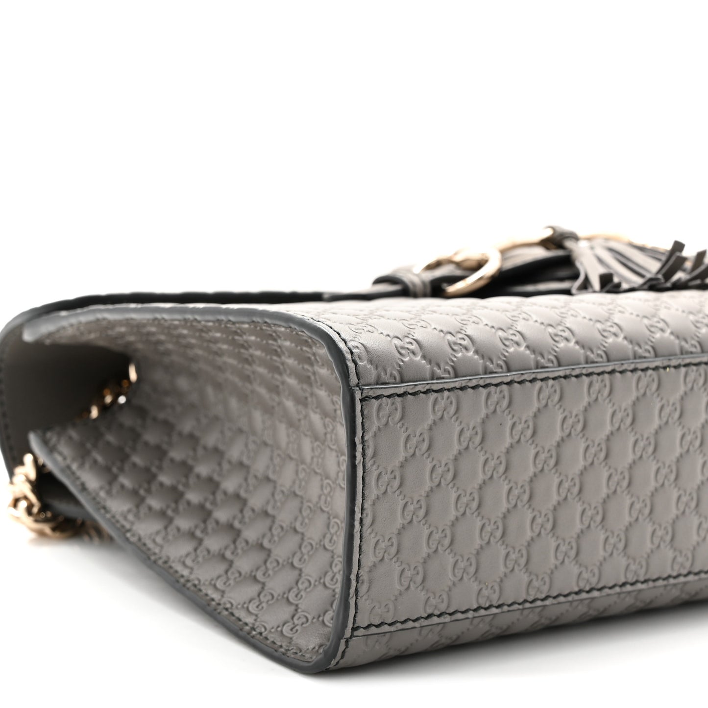 Soft Microguccissima Medium Emily Chain Shoulder Bag Loess