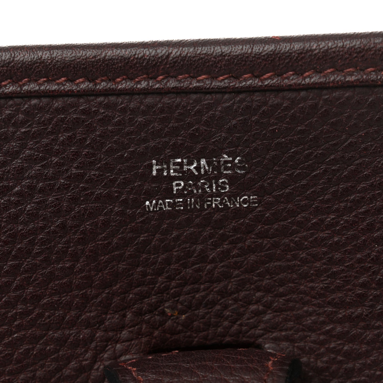 Hermes Taurillon Clemence Evelyne III PM Havane 6 of 10