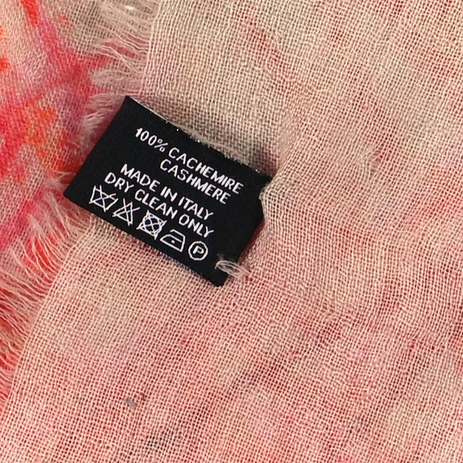 Chanel Cashmere CC Stole Multicolor 4 of 4