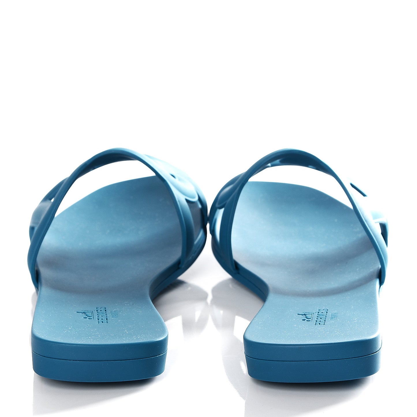 Rubber Aloha Sandals 36 Bleu Vif