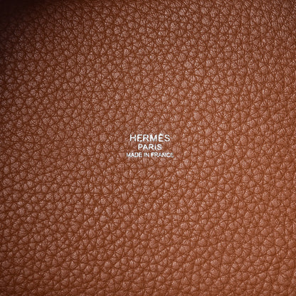 Hermes Taurillon Clemence Picotin Lock 18 PM Gold 5 of 8