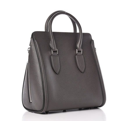 Alexander McQueen Calfskin Large Heroine Grey 3 of 12