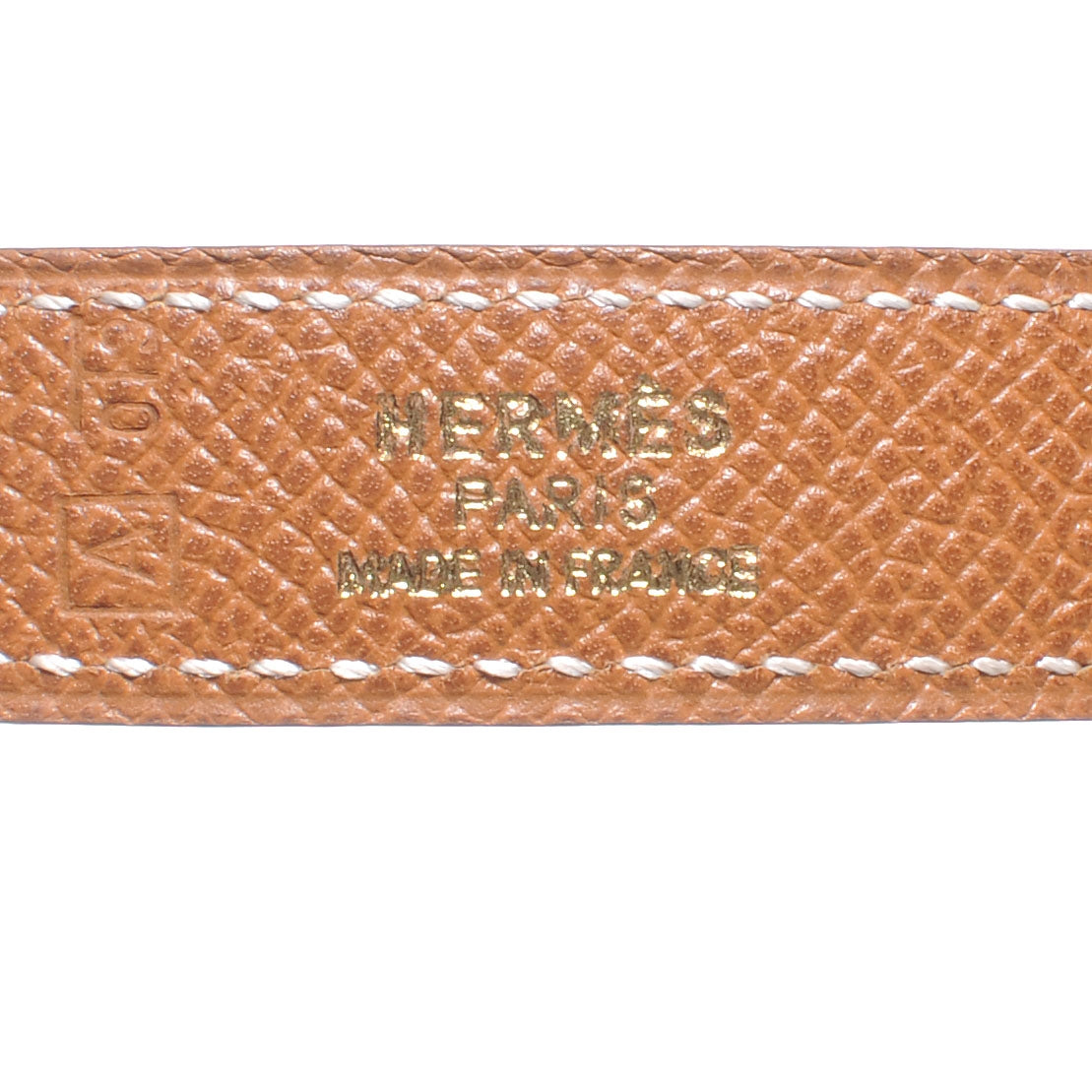 Courchevel Reversible Polished Constance 18mm H Belt 70 Gold Rouge