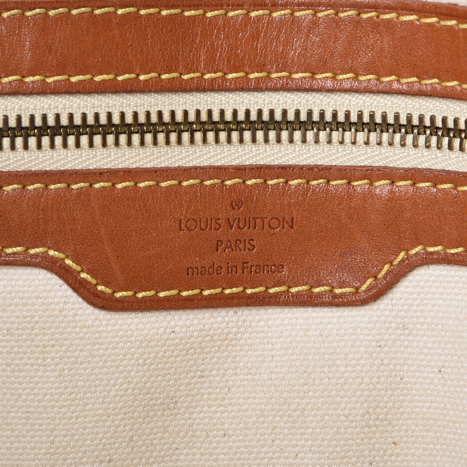 Louis Vuitton Monogram Rayures Tisse Sac GM Blue 6 of 16