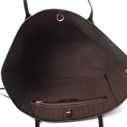 Louis Vuitton Monogram Idylle Neverfull MM Fusain 5 of 12