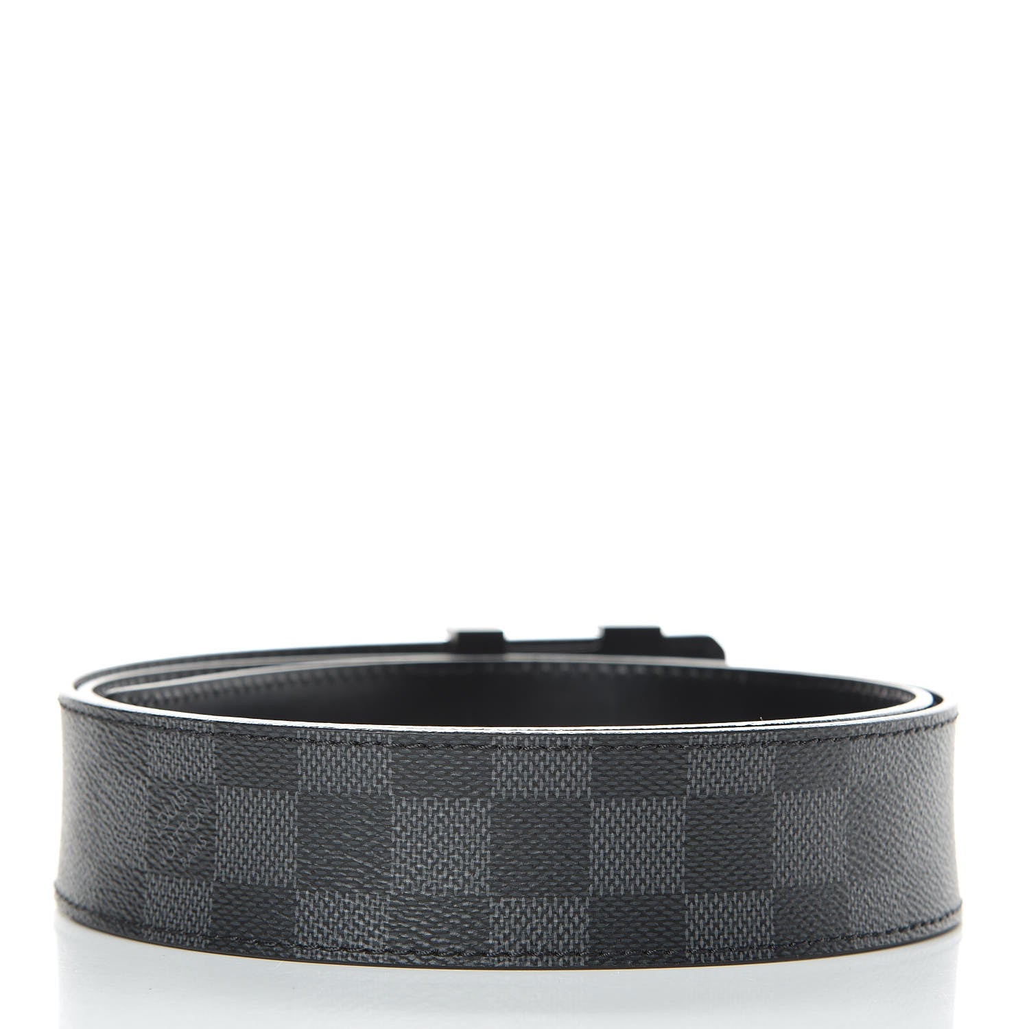Louis Vuitton Damier Graphite LV Initiales Belt 100 40 3 of 8