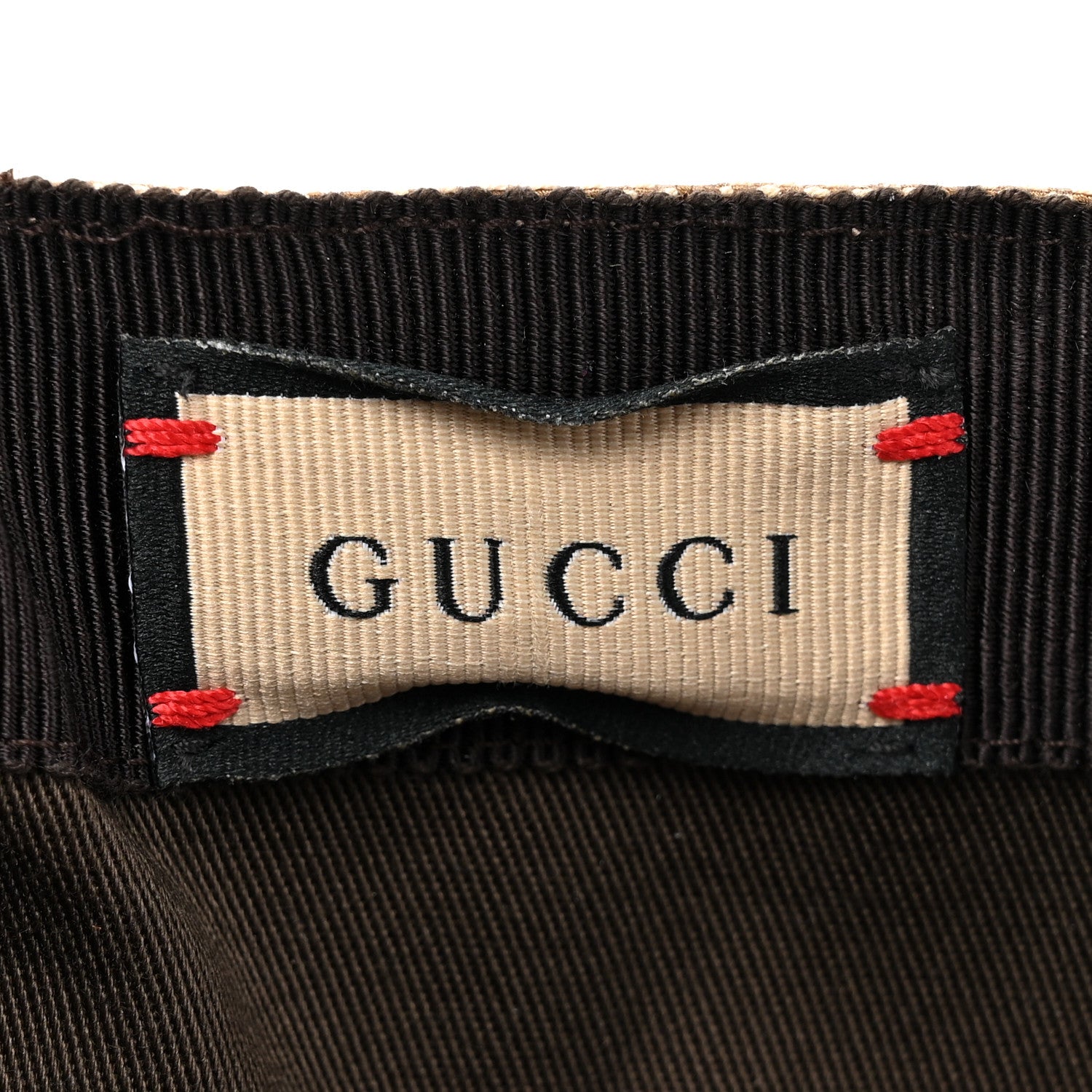 Gucci Monogram Web Baseball Hat M Beige Cocoa 8 of 9