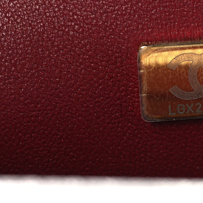 Chanel Metallic Calfskin Lizard Embossed Small East West Flap Silver 7 of 11