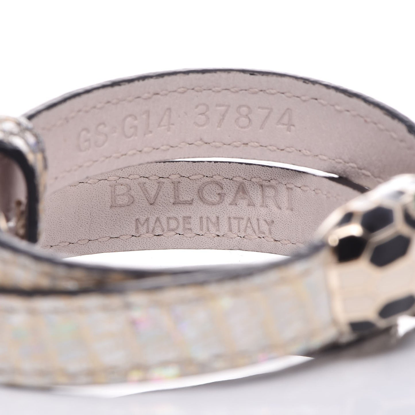 Lizard Serpenti Forever Multi Coiled Bracelet S