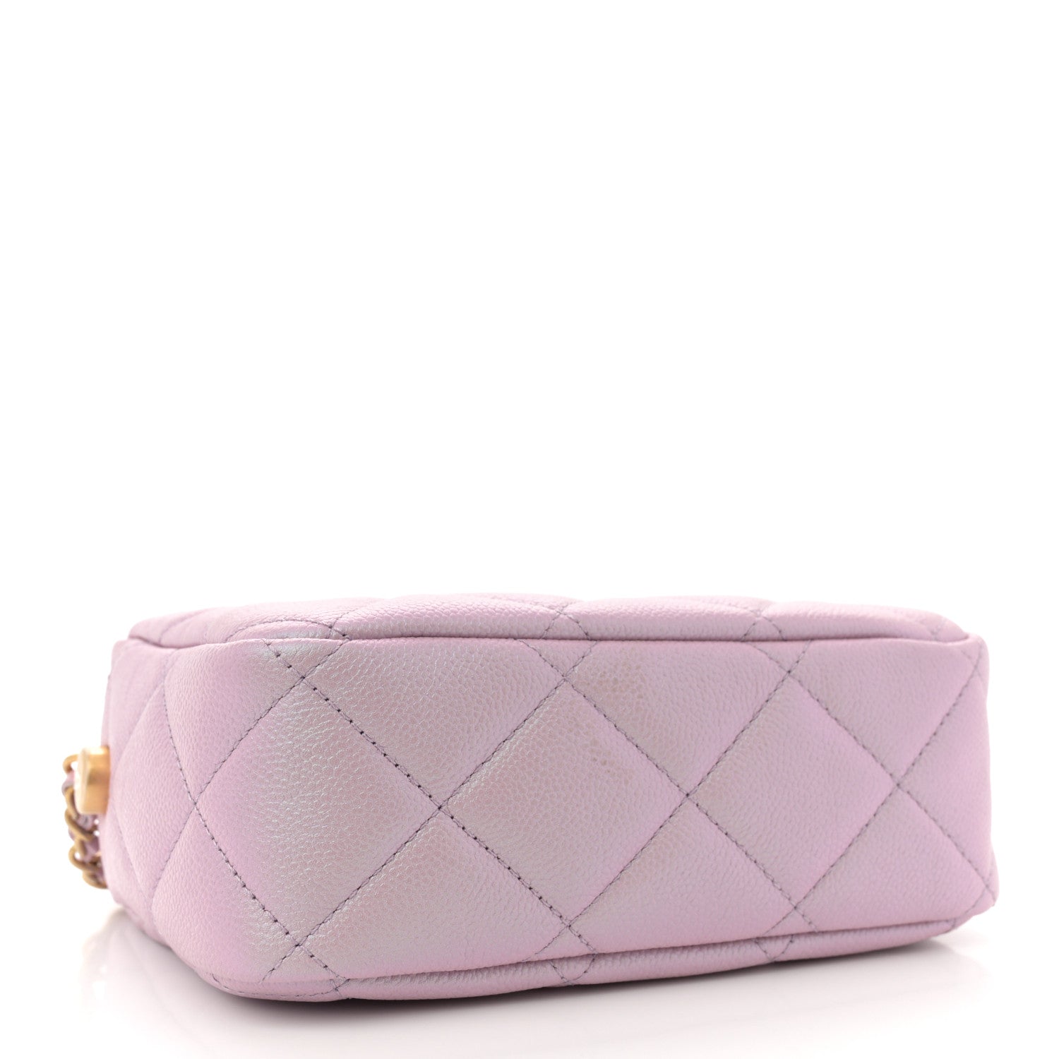 Chanel Iridescent Caviar Quilted Mini My Perfect Camera Case Pink 4 of 11