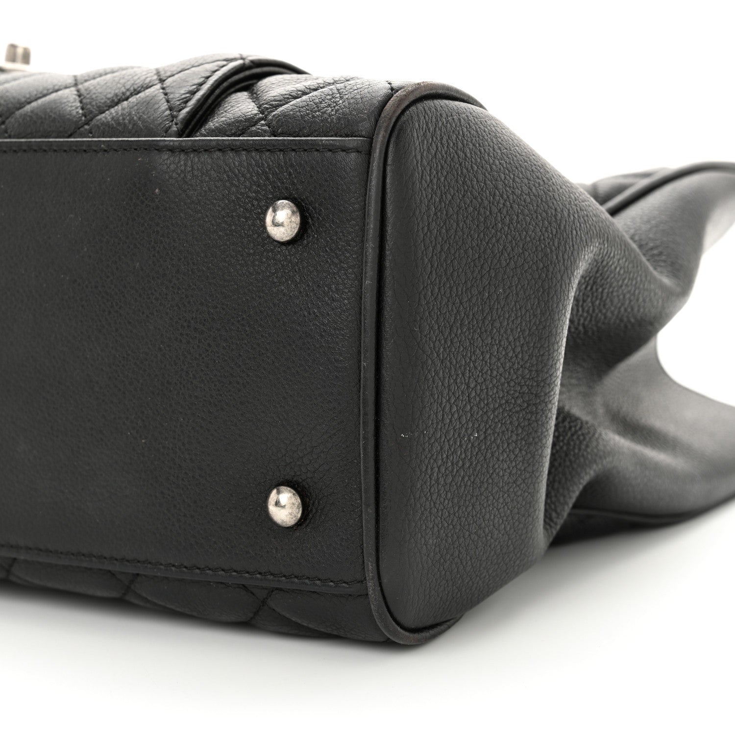 Chanel Caviar Quilted Large Casual Pocket Tote Black 10 of 12
