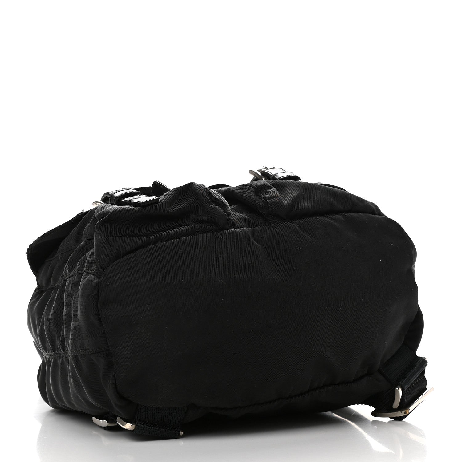 Prada Nylon Vela Medium Backpack Black 4 of 14