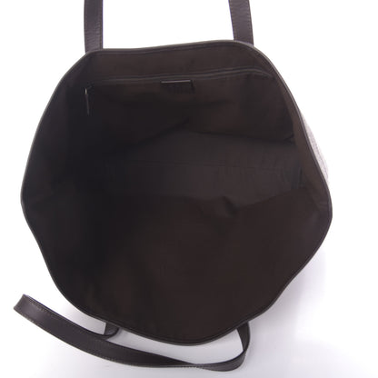 Gucci GG Plus Monogram Tattoo Heart Large Tote Dark Brown 5 of 10