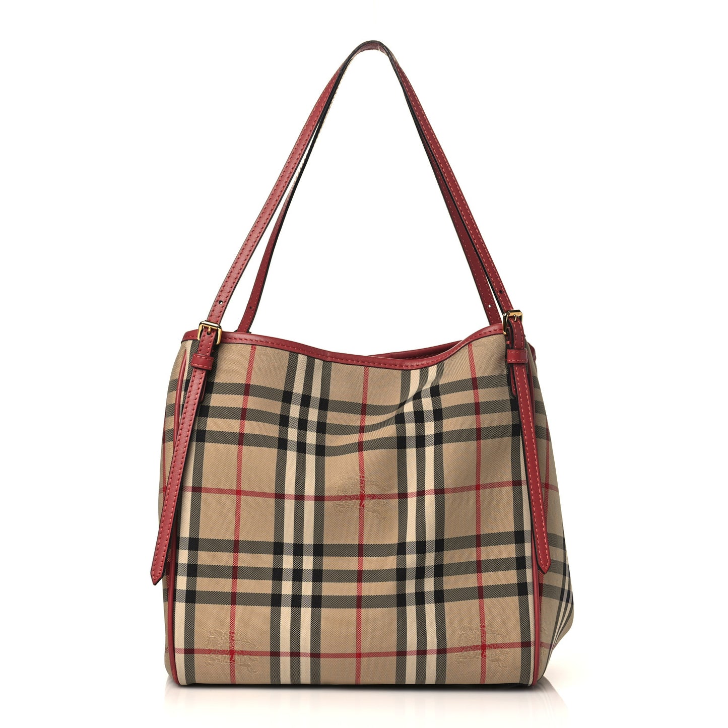 Horseferry Check Small Canterbury Tote Antique Rose