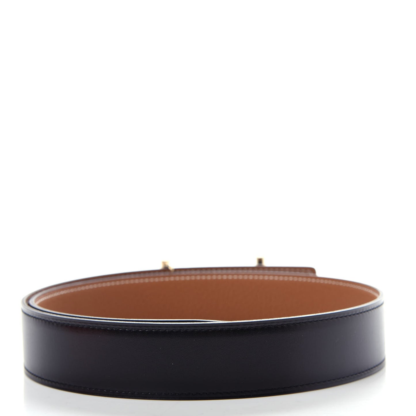 Box Togo 32mm H d'Ancre Belt 75 30 Black Gold