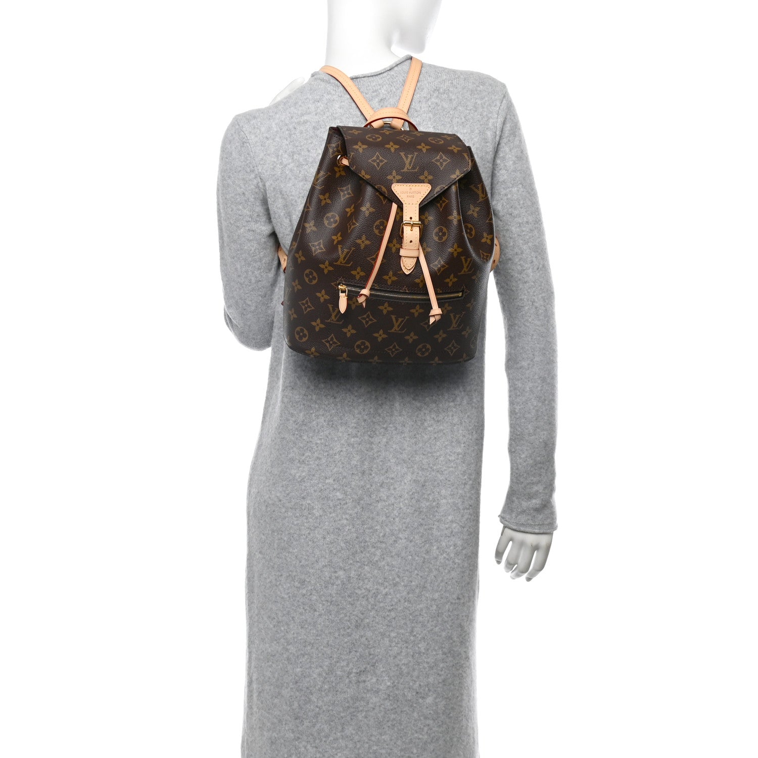 Louis Vuitton Monogram Montsouris NM Backpack 2 of 10