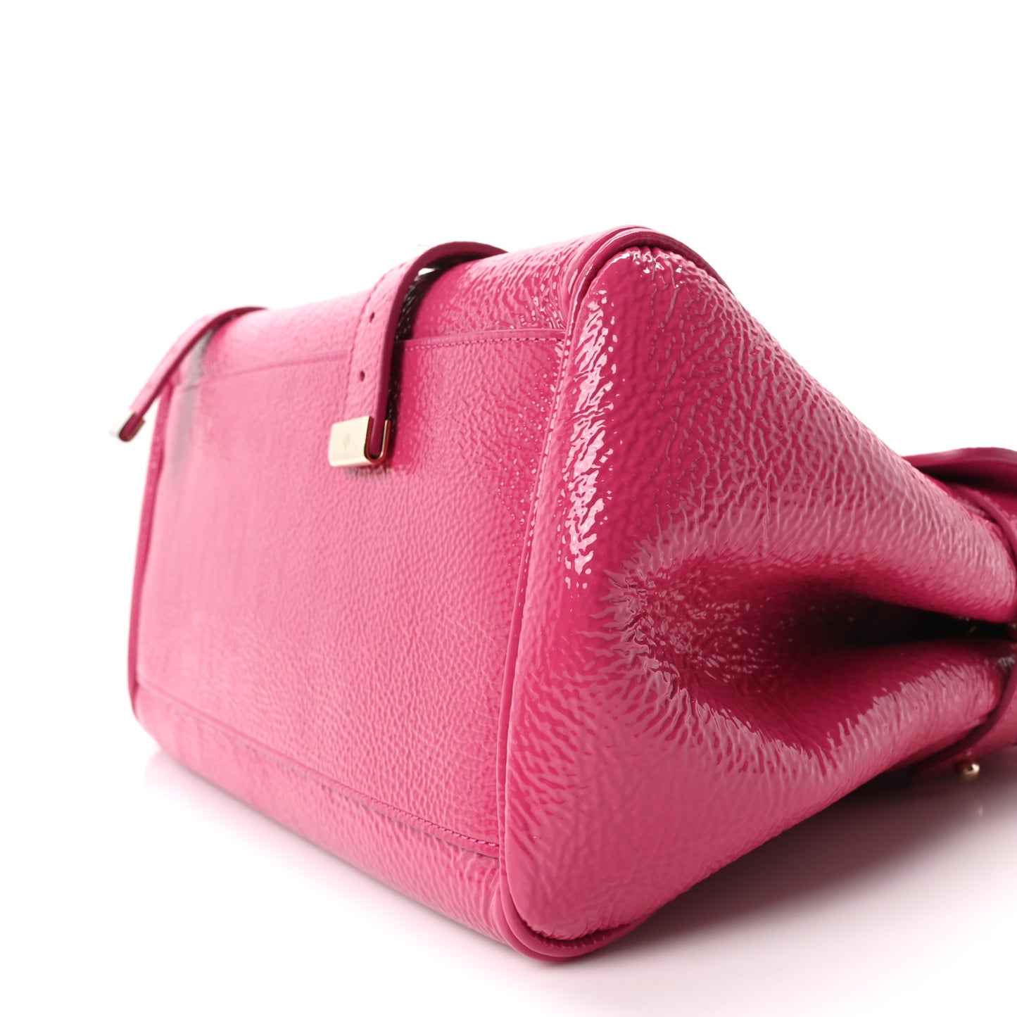 Spongy Patent Small Alexa Pink