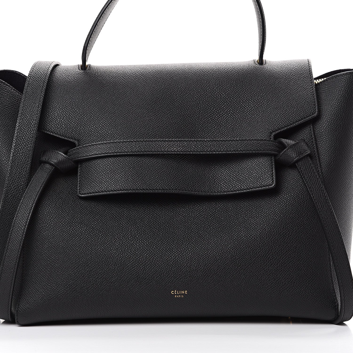 Celine Grained Calfskin Mini Belt Bag Black 8 of 14