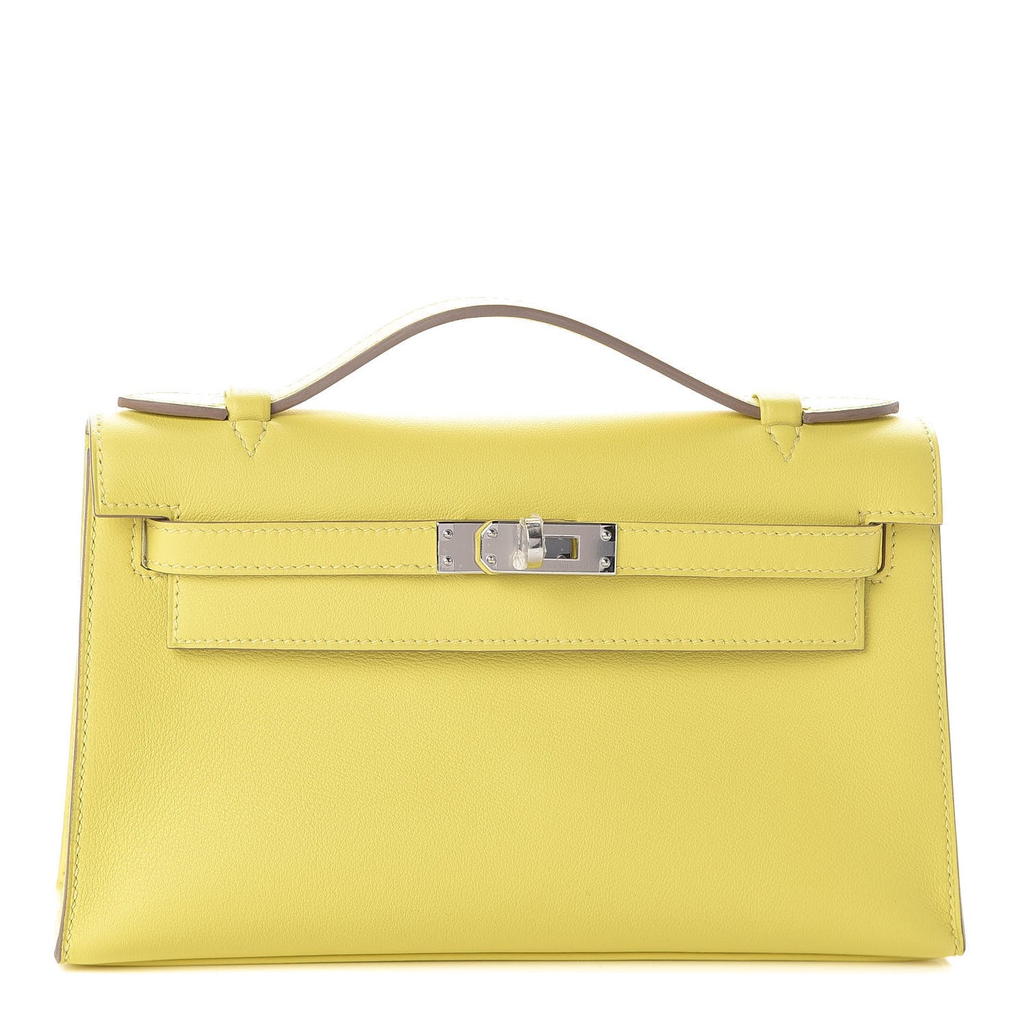 Swift Kelly Pochette Clutch Lime