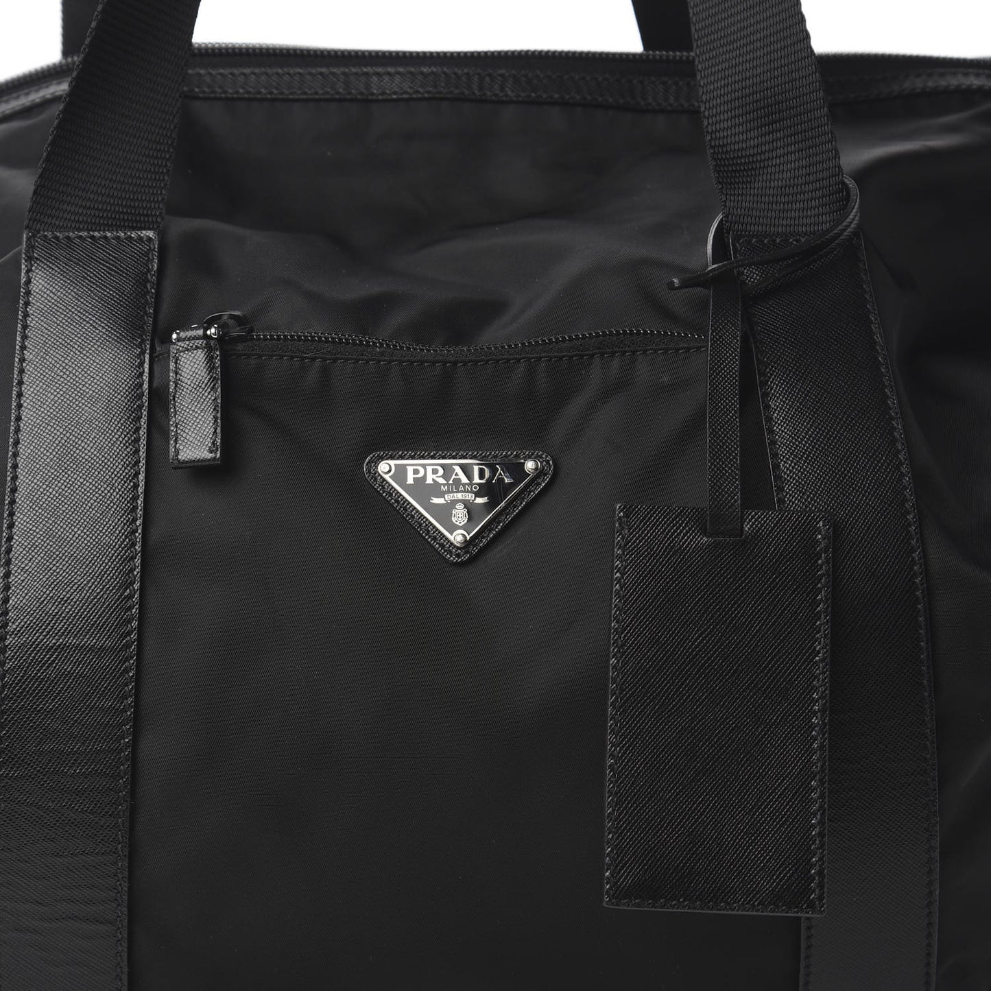Tessuto Nylon Weekender Black