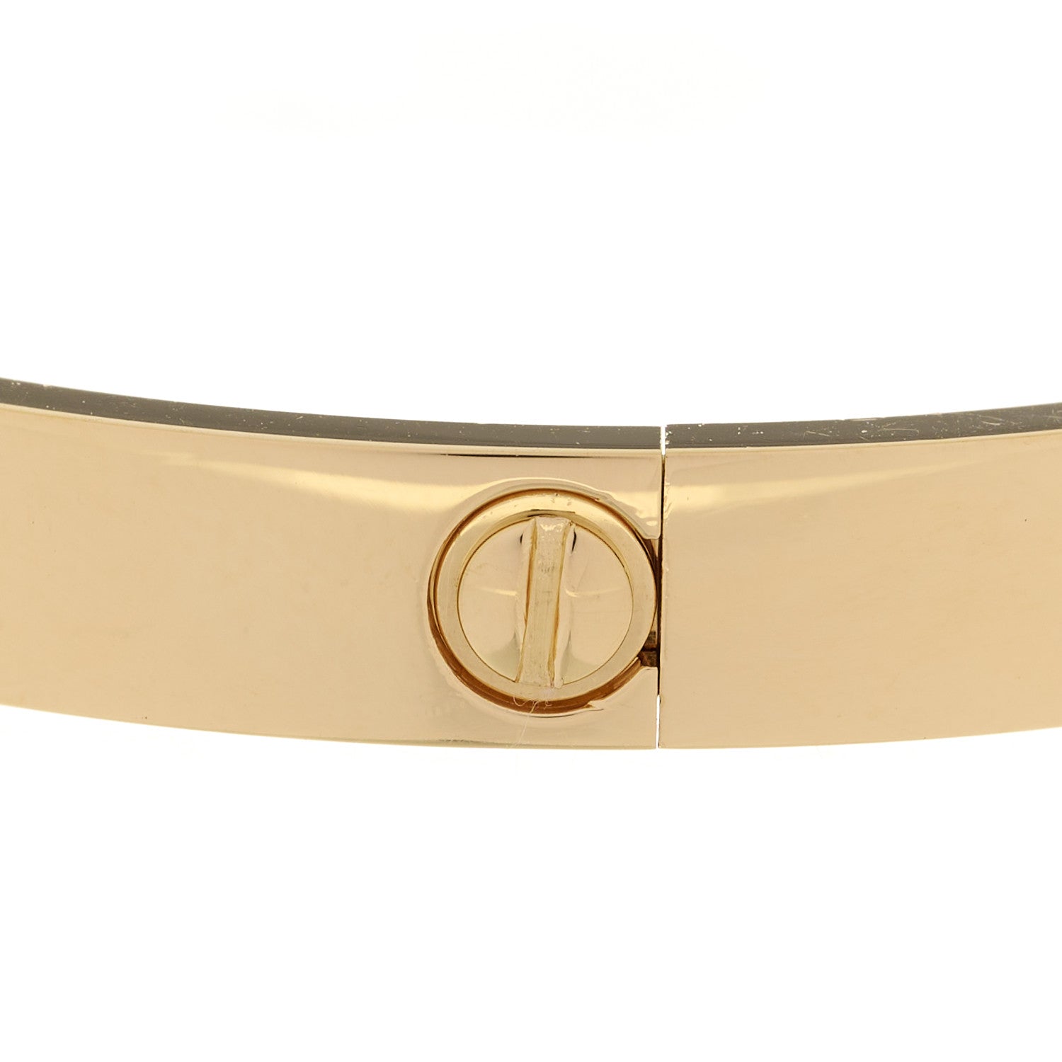 Cartier 18K Yellow Gold LOVE Bracelet 18 7 of 8