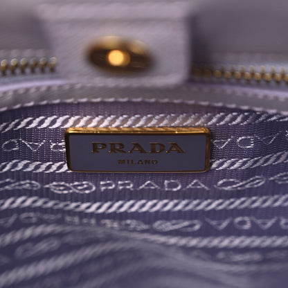 Prada Saffiano Lux Medium Tote Glicine 7 of 14