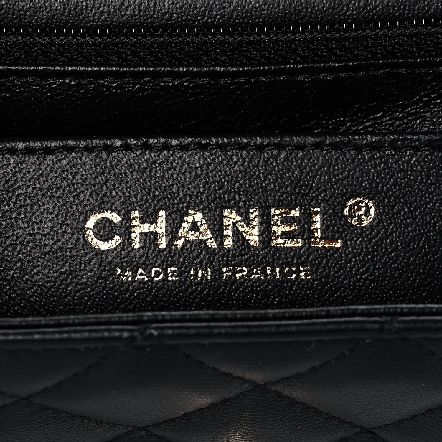 Chanel Lambskin Quilted Mini Coco Charms Rectangular Flap Black 6 of 12