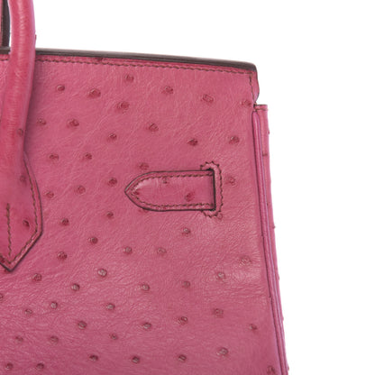 Hermes Ostrich Birkin 35 Fuchsia 32 of 36