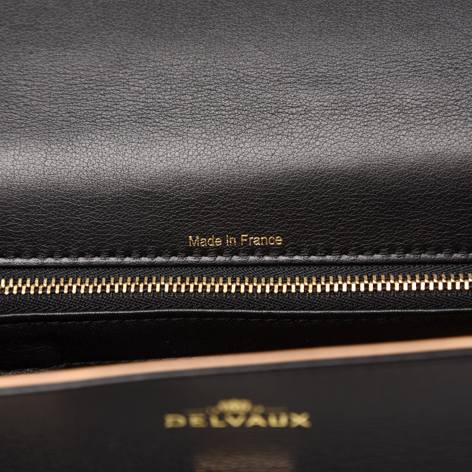 Delvaux Calfskin MM Tempete Satchel Black 8 of 13