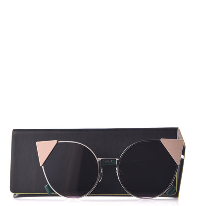 Fendi Iridia Sunglasses FF 0190 Palladium Pink 8 of 8