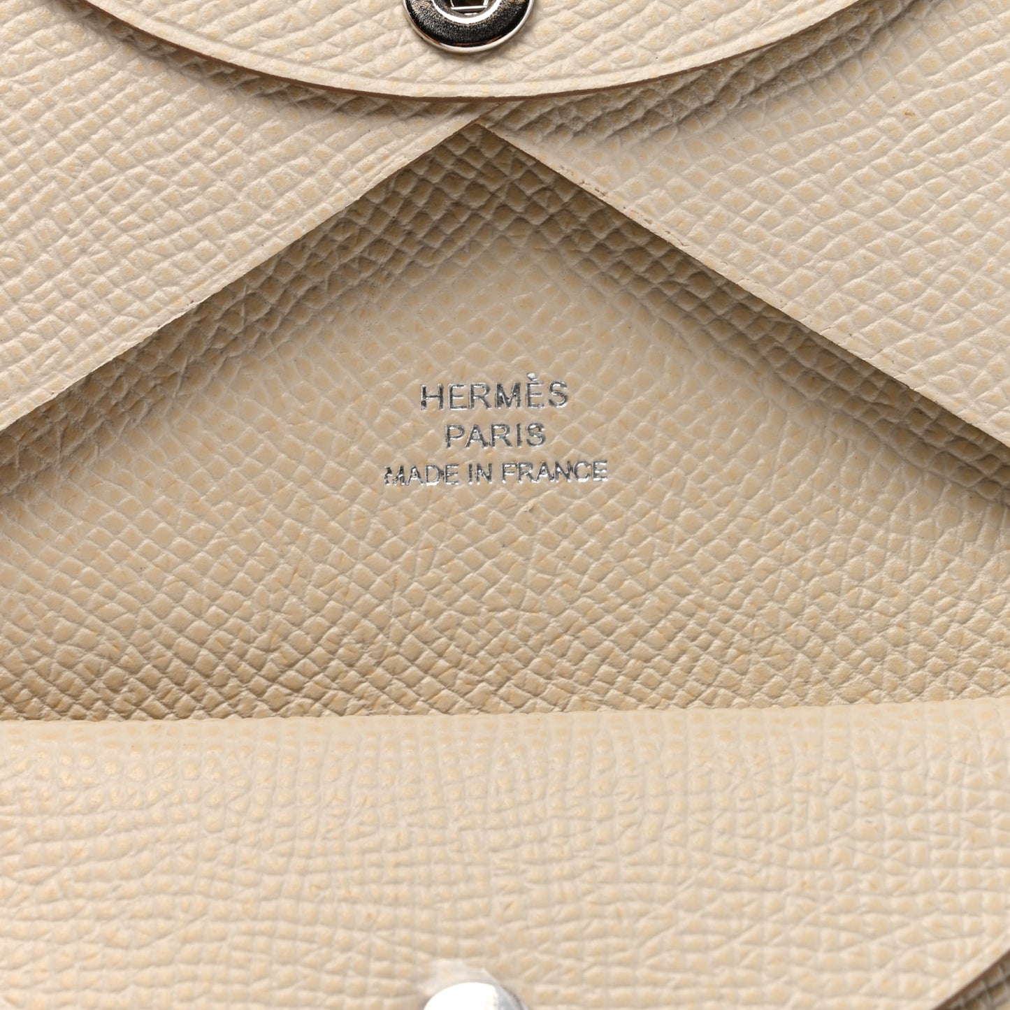 Epsom Calvi Duo Card Case Craie
