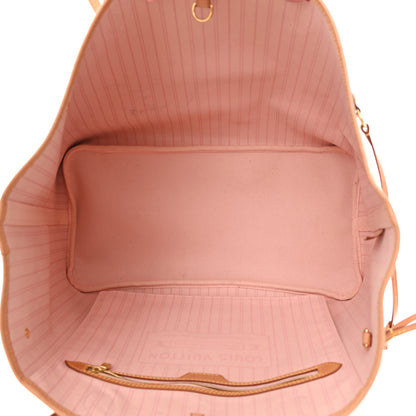 Louis Vuitton Damier Azur Neo Neverfull GM Rose Ballerine 6 of 24