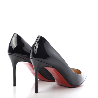 Christian Louboutin Patent Decollete 554 85 Pumps 35.5 Black 4 of 10
