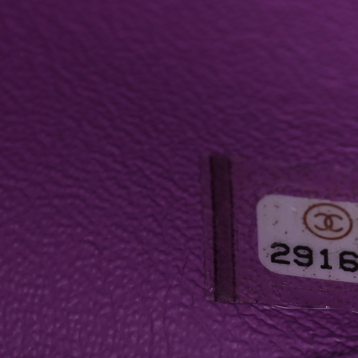 Chanel Lambskin Quilted Mini Rectangular Flap Purple 9 of 9