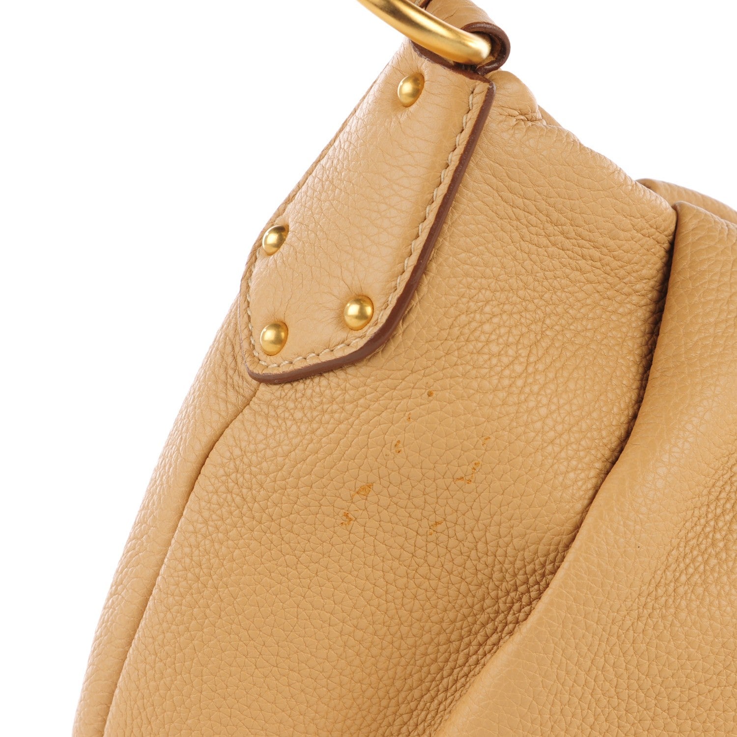 Prada Vitello Daino Shoulder Bag Sabbia 11 of 12