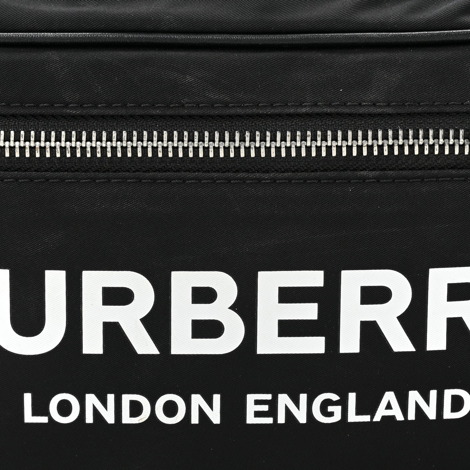 Burberry Econyl Logo Print Large Cannon Bum Bag Black 7 of 11